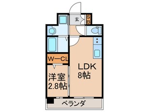 カウニスルーチェの物件間取画像